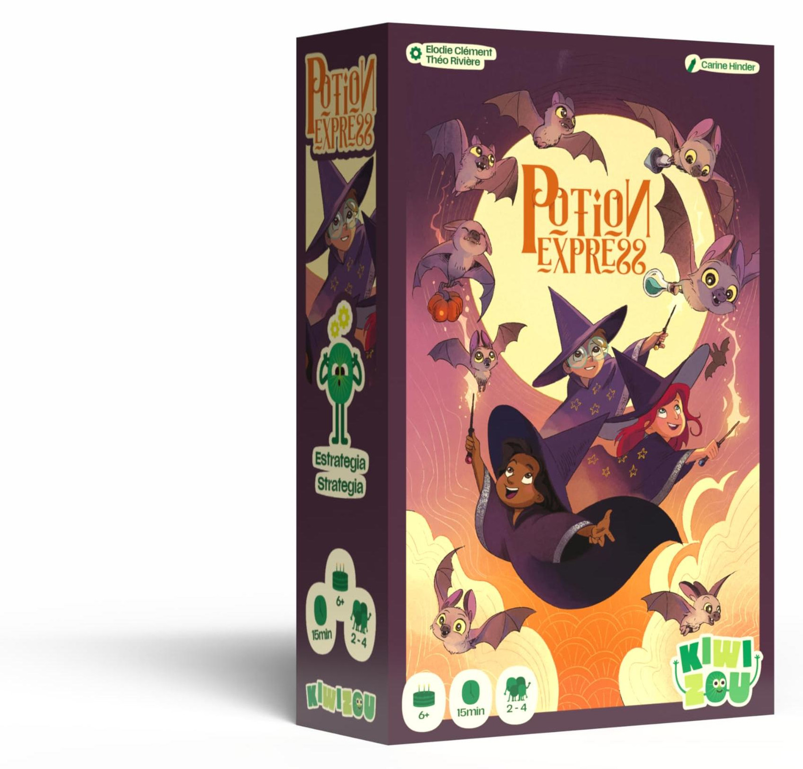 Blackrock Games Kiwizou Potion Express familiespel