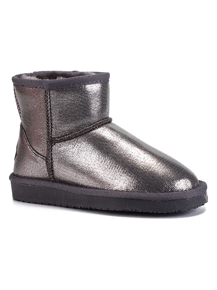 ISLAND BOOT Winterboots "Claire" in Dunkelgrau - 30