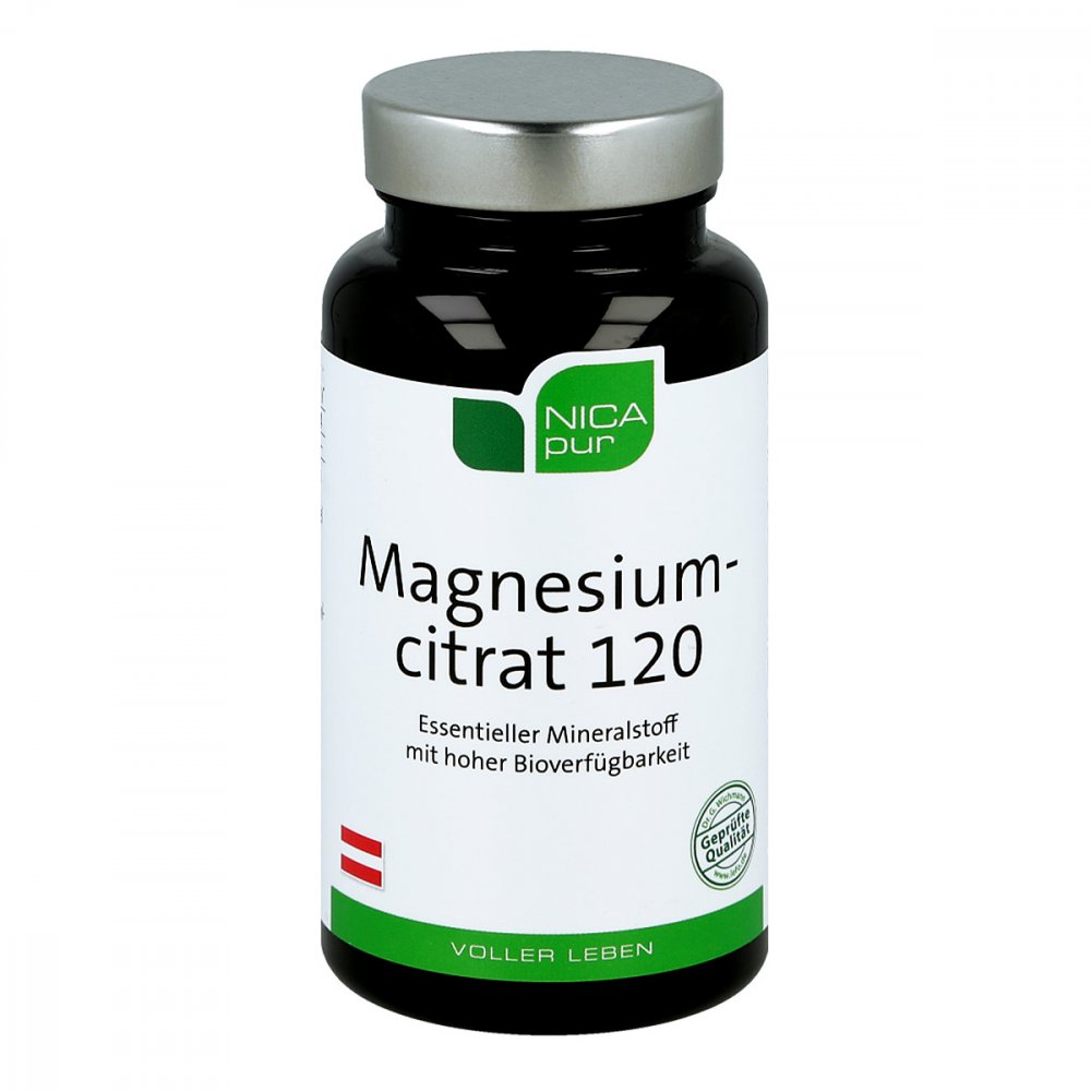 NICApur Micronutrition GmbH Nicapur Magnesiumcitrat 120 Kapseln 00168018