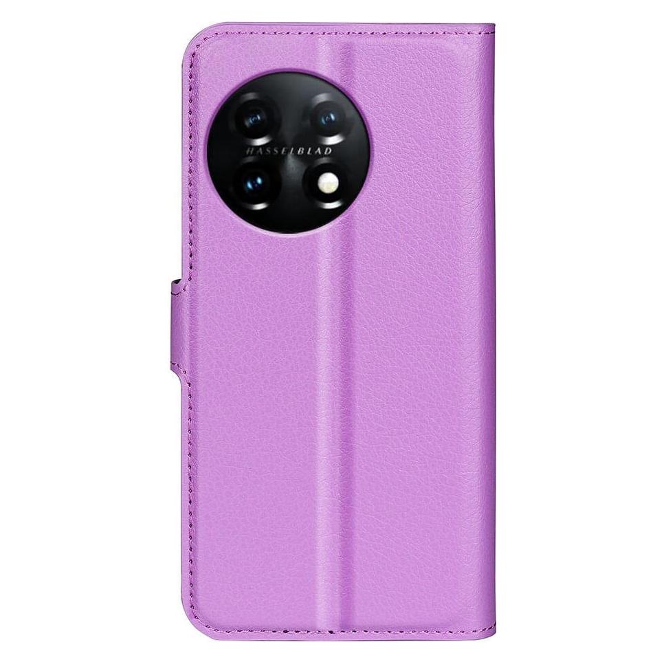 Cover-Discount OnePlus 11 - Leder Etui Hülle violett (OnePlus 11) (660127544H)