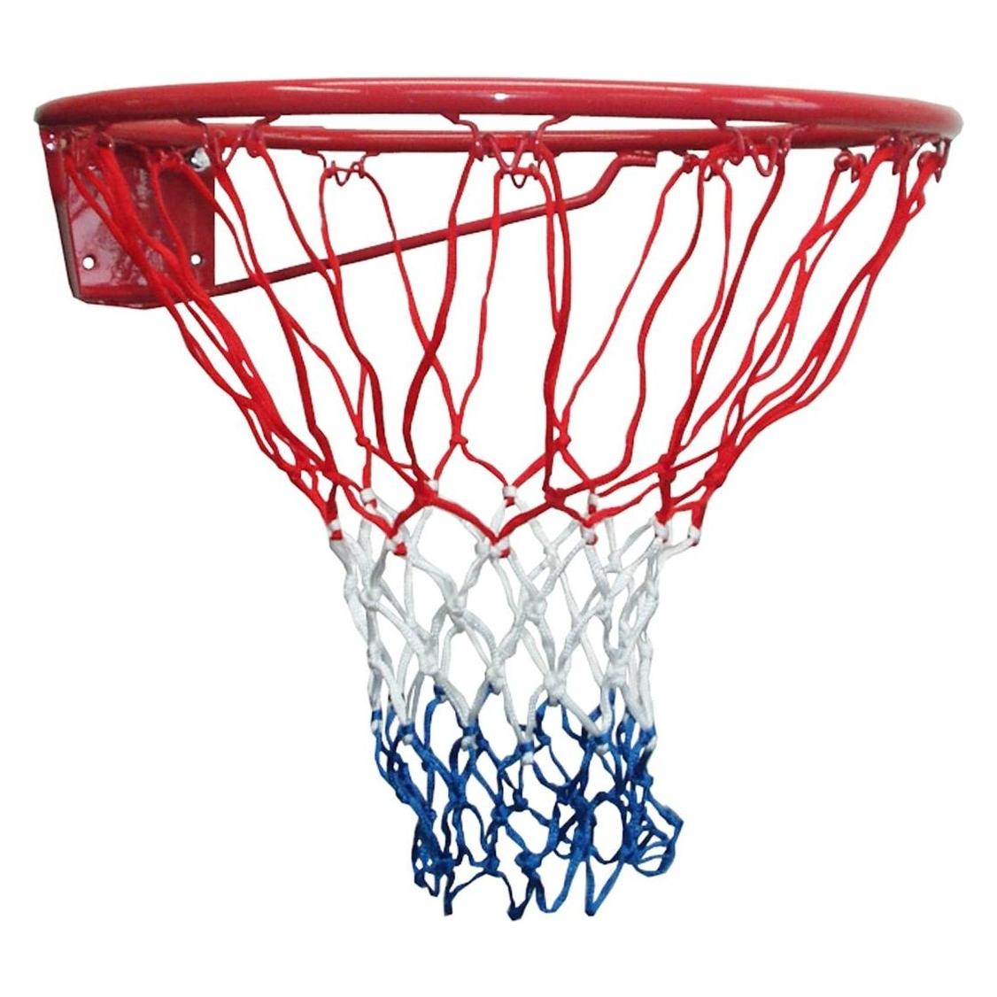 Interplastic Obręcz do Koszykówki Kosza z Siatką Mocna Wytrzymała Solidna KUBISPORT 45cm (58017711)