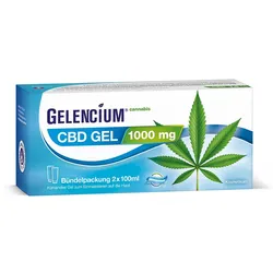 GELENCIUM Cannabis CBD Gel kühlend 2X100 ml