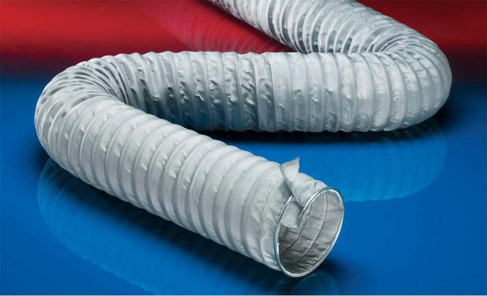 Norres Hochtemperaturschlauch hitzebeständig (+550°C) Ø 115mm L: 6m CP HiTex 485