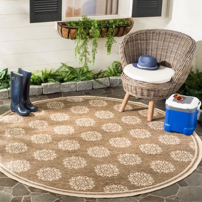 SAFAVIEH Beach House Zelda Indoor/ Outdoor Waterproof Patio Backyard Rug