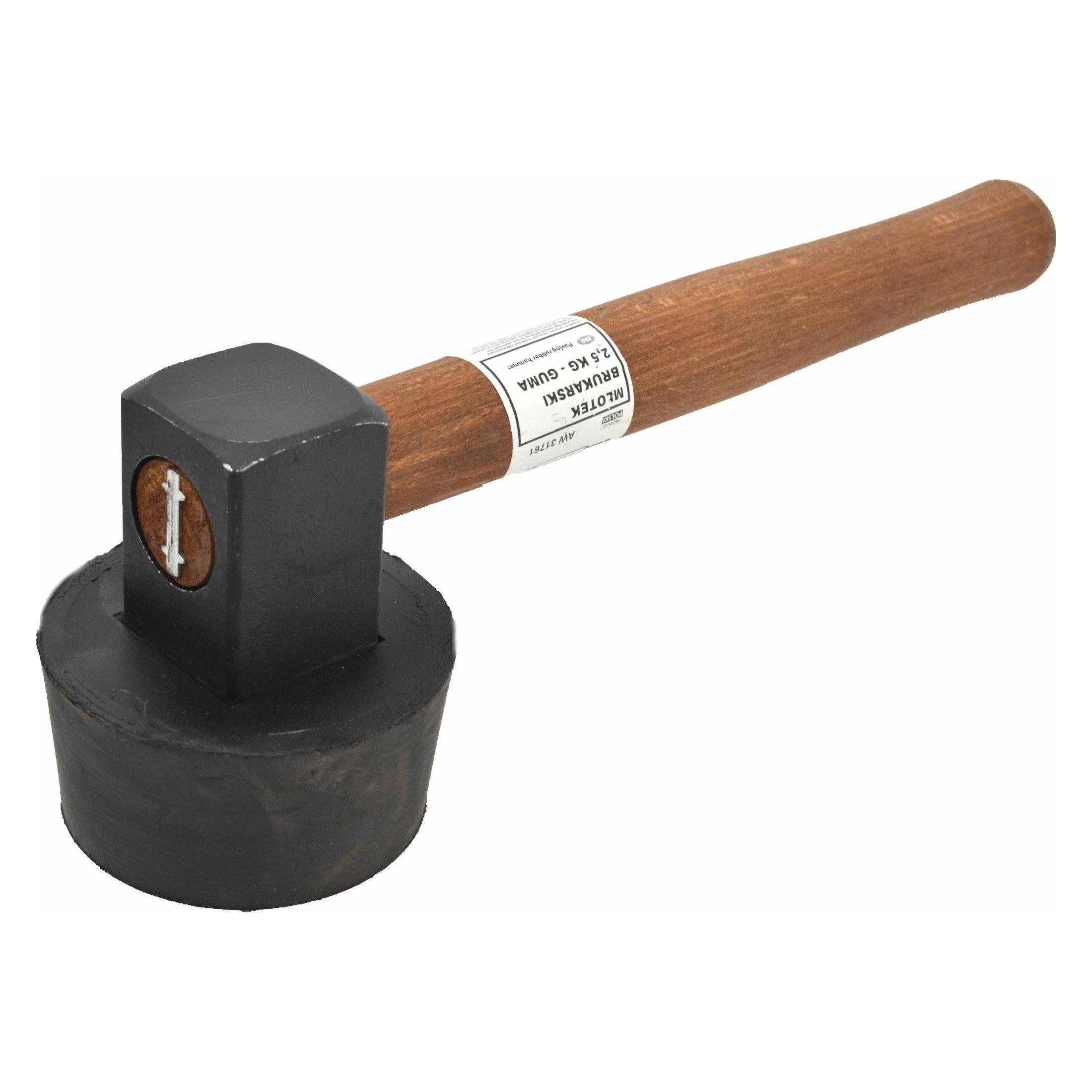 Awtools Młotek Brukarski 2,5kg Guma Wulkanizowana (2400 g) (644477)