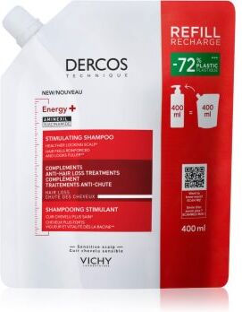 Vichy Dercos Energy + champô reforçador anti-queda 400 ml. Dercos Energy +