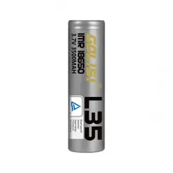 Golisi L35 18650 - 3500mAh 3,7V Flat Top 10A ungeschützt