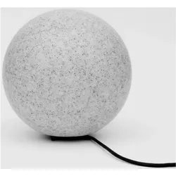 Mega Light, Gartenbeleuchtung, MegaLight D2523 SHINING STONE 25 Aussen-Dekobeleuchtung E27 Grau-Weiss, Stein-Optik (E27, IP65)
