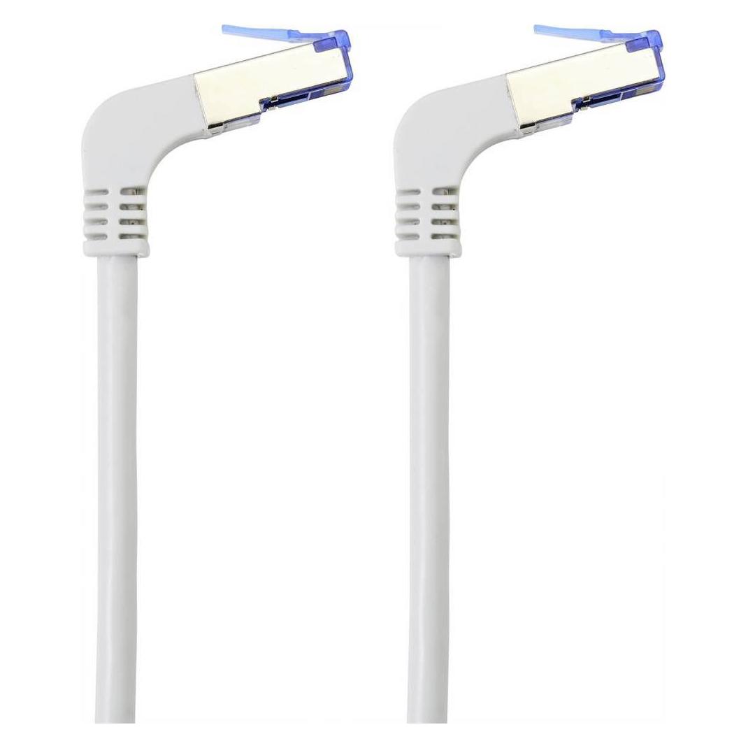 Renkforce CAT 6A S/FTP Patchkabel gewinkelt auf gewinkelt, 0.25 M (S/FTP, CAT6a, 0.25 m) (RF-4892470)