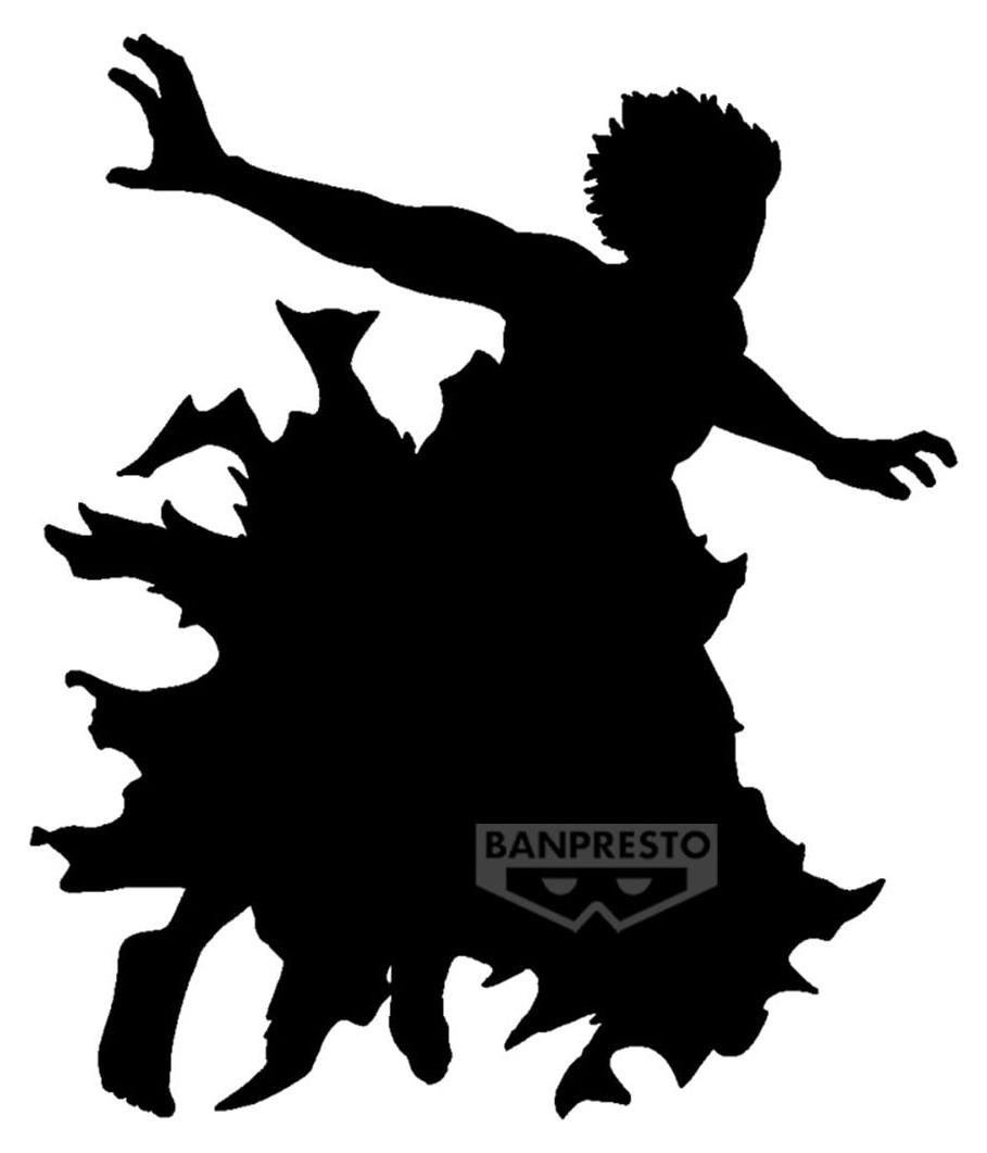 Banpresto My Hero Academia All Might All For One figuur, zwart, 14 cm