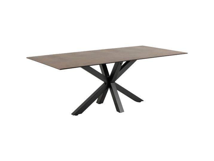 Mid.you Esstisch, Braun, Keramik, rechteckig, eckig, 100x75.5x200 cm, Esszimmer, Tische, Esstische, Esstische Keramik