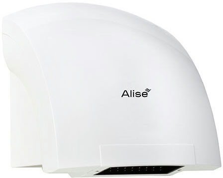 Medial Alisé asciugamani con resistenza attivazione automatica bianco