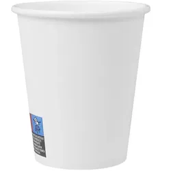 MONOUSO - Pappbecher Weiß 9Oz/290ml Ø8,0cm (20 Stück)