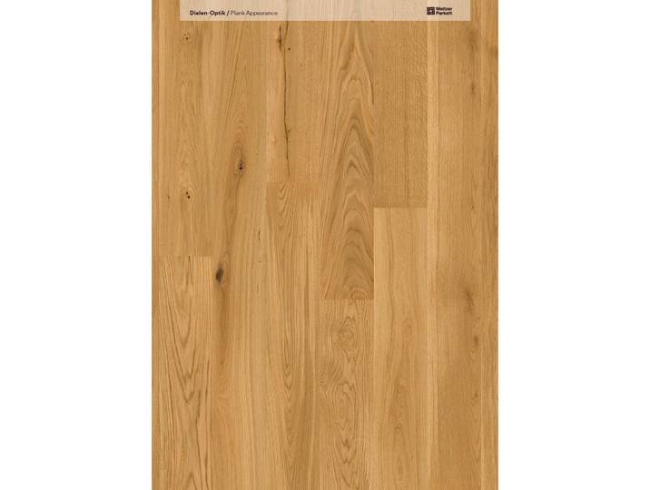 Weitzer Parkett Landhausdiele, Eiche lebhaft Pflegefrei Diele, Holz, massiv, 17.5x1.1x180 cm, Teppiche und Böden, Bodenbeläge, Parkettböden, Landhausdiele