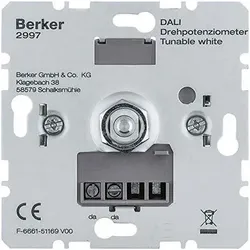Berker DALI Drehpotenziometer 2997 Tunable white, Widerstand