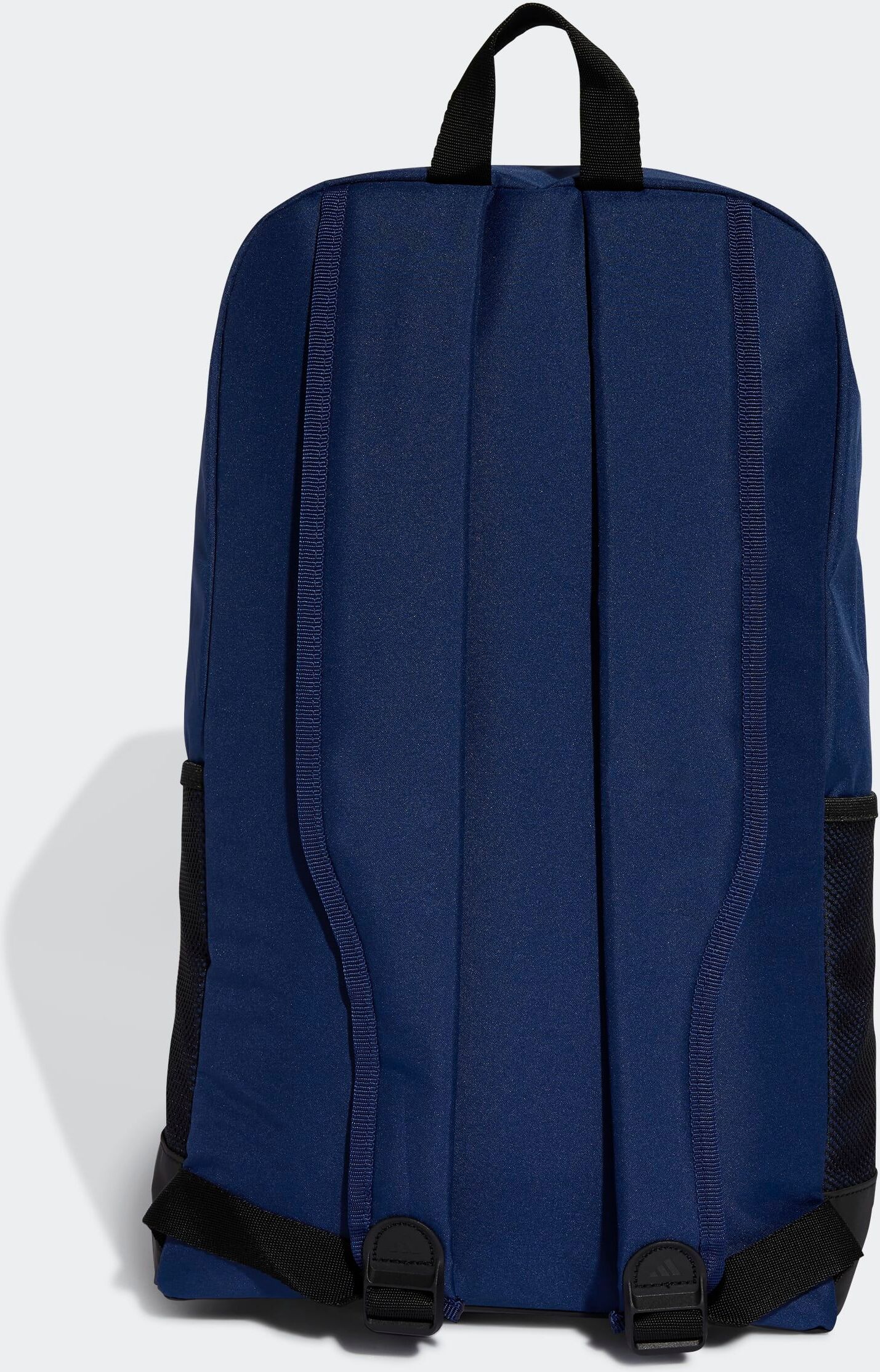 Rucksack ADIDAS PERFORMANCE "LINEAR", blau (dunkelblau, weiß), Rucksäcke, Damen, Obermaterial: 100% Polyester, Rucksack, mit 18,5 L Volumen, mit Reißverschlusstasche vorne, aus Polyester