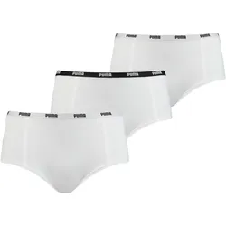3er Pack PUMA Mini Slip Damen white XL
