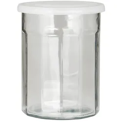 IB Laursen Marmeladenglas mit transparenten Deckel, 1450 ml, Höhe 16.5, Ø 12.3 cm