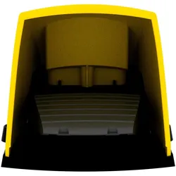 Schneider Electric Sicherheits-Fussschalter mit Schutzhaube XPEY5, Schalter + Taster, Gelb