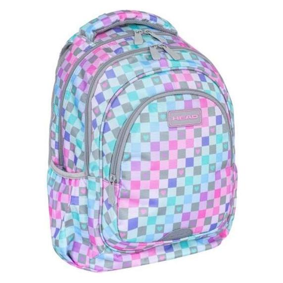 Astra Doppelkammer-Rucksack Head Checkered Hearts AB330 (502024106)