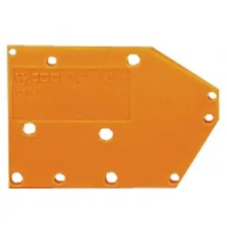 WAGO GmbH &amp; Co. KG Abschlussplatte anrastbar 742-600