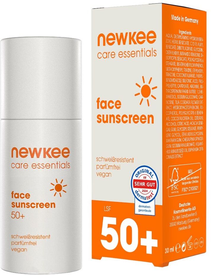 Newkee Sonnencreme Gesicht LSF 50+