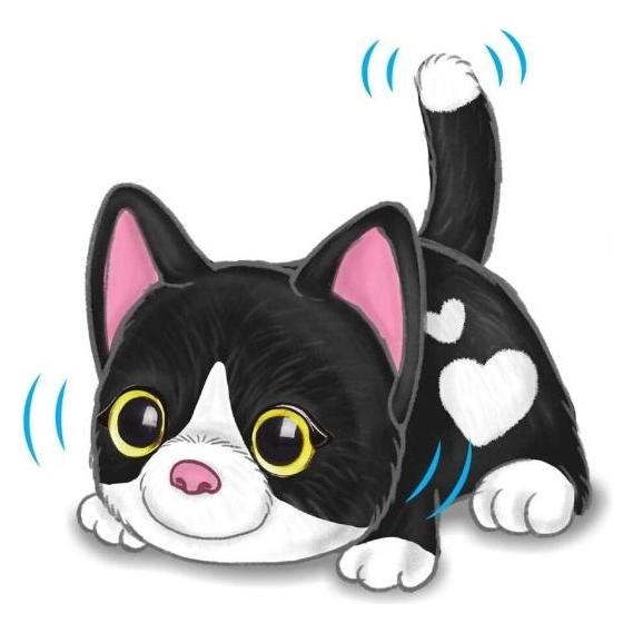 FurReal My Minis 15 cm - Tuxedo Cat (15 cm) (272-28148)