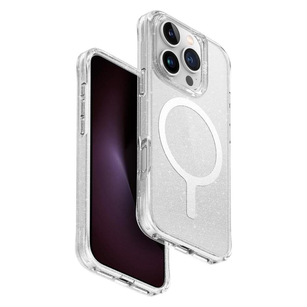 Uniq etui LifePro Xtreme iPhone 16 Pro 6.3" Magclick Charging przezroczysty/tinsel lucent (Apple iPhone 16 Pro) (Uni001310-0)