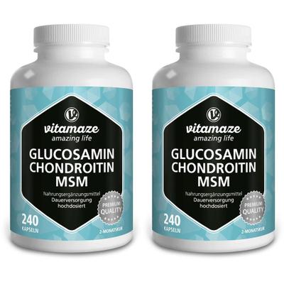 Glucosamin Chondroitin MSM Vitamin C Kapseln 2x 2x240 St