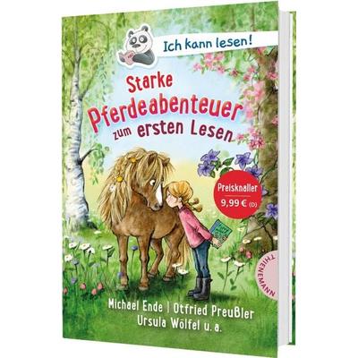 Ich kann lesen!: Starke Pferdeabenteuer zum ersten Lesen, Gebundene Ausgabe von Michael Ende,Otfried Preußler,Ursula Wölfel, Thienemann in der