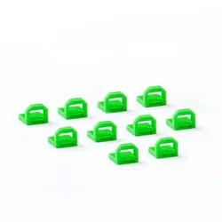 [SmartKeeper ESSENTIAL] 10 x USB B-Port Schlösser ohne Mini Typ Schlüssel / Grün