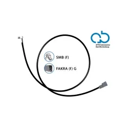 ACV Antennenadapter Fakra G(f)>SMB(f) 90° 50cm ATTB 153-2350-06
