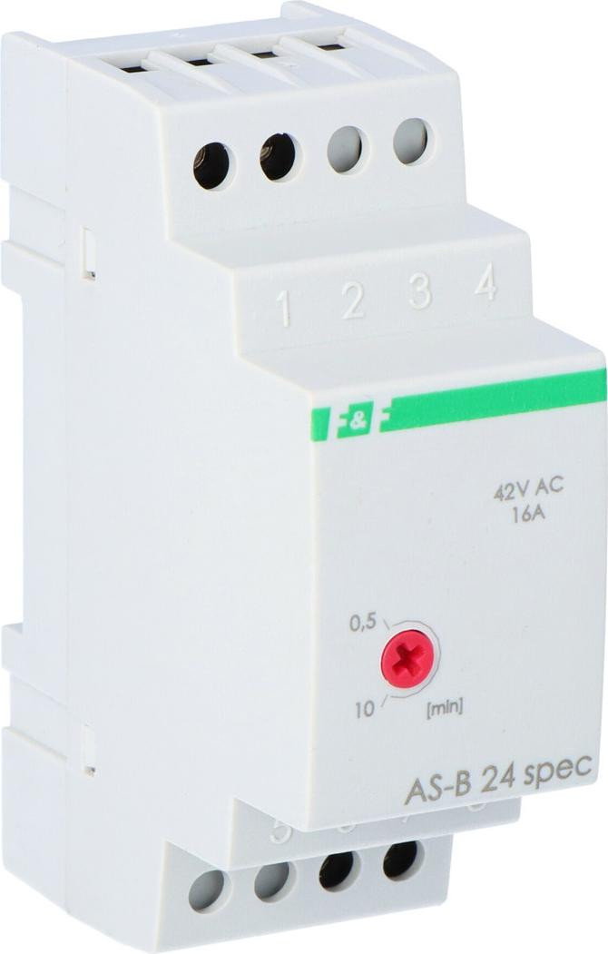 F&F Trappenlichtschakelaar AS-B24, 24V, 16A, 2 modules