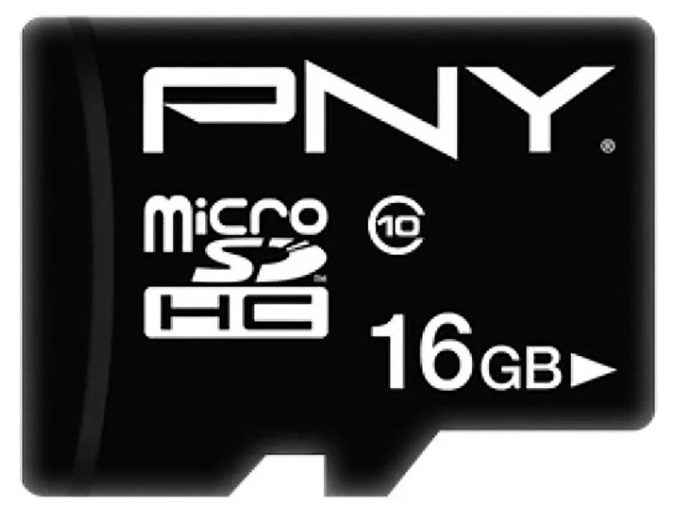 PNY Technologies Performance Plus SD MicroSD HC Kaart 16GB Class 10