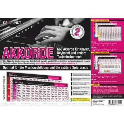 Info-Tafel-Set Akkorde -