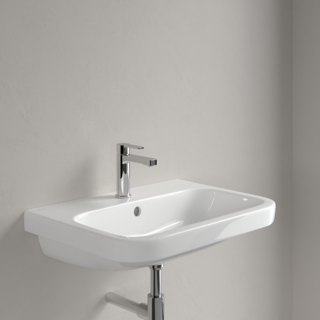 Villeroy und Boch Villeroy & Boch Architectura Waschtisch 4188KG01 65x47cm, weiß, mittleres Hahnloch durchgestochen