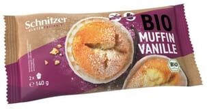 Schnitzer Muffins De Baunilha Sem Glúten Bio 140g