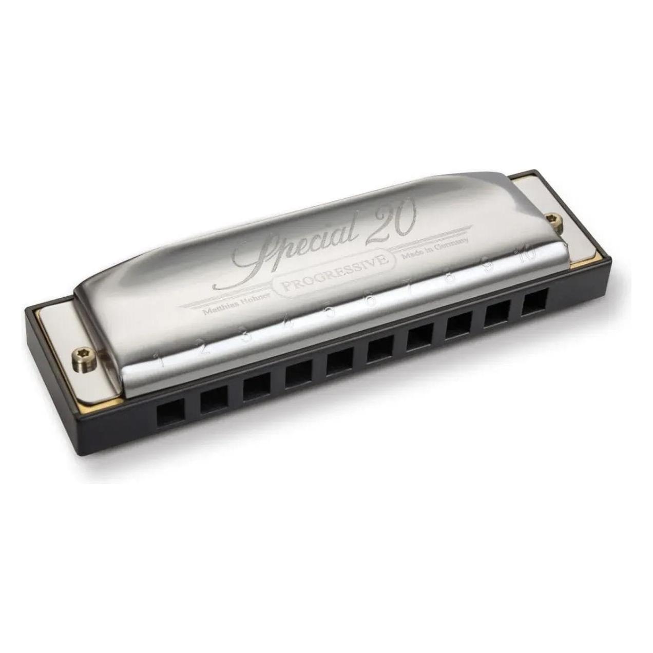 Hohner Special 20 Country A Major Diatonic Harmonica - 20 Voices - Rock Folk (Mundharmonika, Diatonisch) (M560946P)