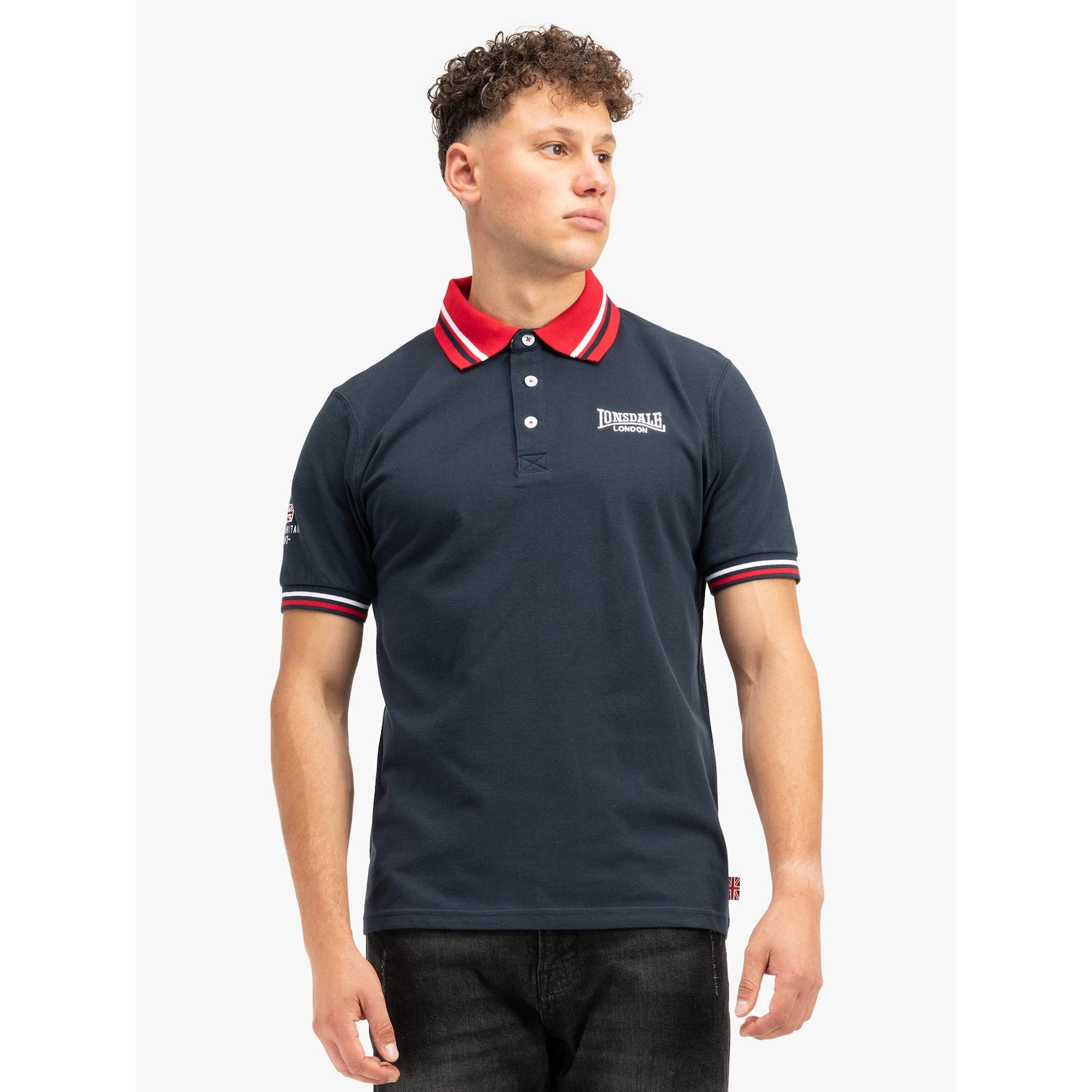 Lonsdale Herren Poloshirt normale Passform ELLERS GROVE