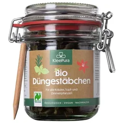 Bio Düngestäbchen im Glas 200g