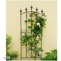 HTI-Living, Pflanzen Zubehör, Rankgitter 3er Set mit Herz-Ornamenten (0.80 cm, 44 cm)