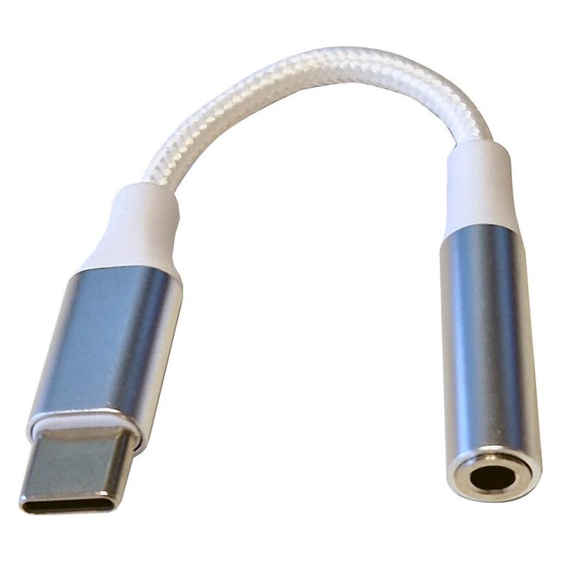Carl GEAR Adapter Audio Weiss USB-C auf 3,5 mm Stereo (Digital -> Analog) (665131)