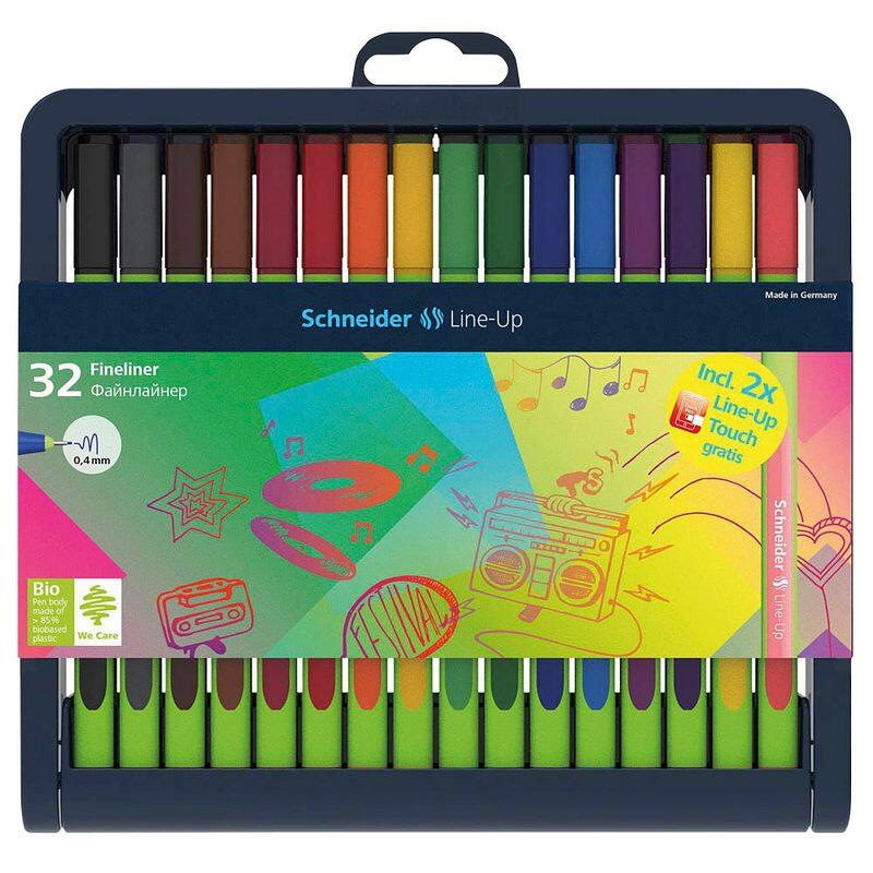 Schneider Fineliner 0.4 mm Mehrfarbig 191091