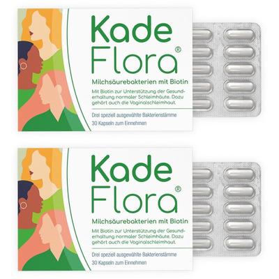 Kadeflora Milchsäurebakterien mit Biotin Kapseln 2x 2x30 St