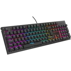 GENESIS NKG-2179 Tastatur Gaming USB QWERTZ Deutsch Schwarz