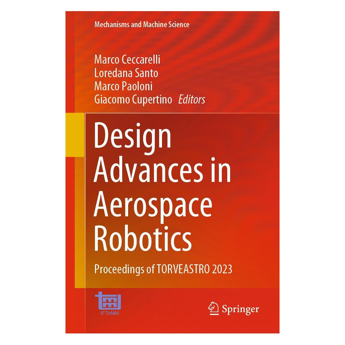 Springer Design Advances in Aerospace Robotics (Englisch, Hardcover, Giacomo Cupertino, Loredana Santo, Marco Ceccarelli, Marco Paoloni) (9783031284465)