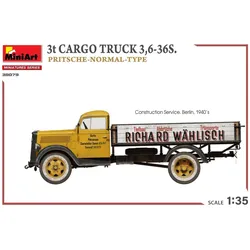 Other 1:35 3t Cargo Truck 3,6-36S Pritschenw.