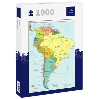 Lais Puzzle Landkarte Südamerika 1000 Teile