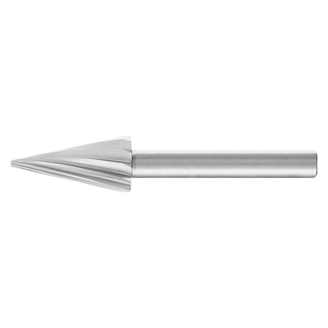 Pferd HSS-Frässtift spitzkegelförmig 12x25 mm Schaft ø 6 mm Zahnung 1 (22423516)