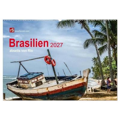 Brasilien 2027 abseits von Rio (Wandkalender 2027 DIN A2 quer), CALVENDO Monatskalender